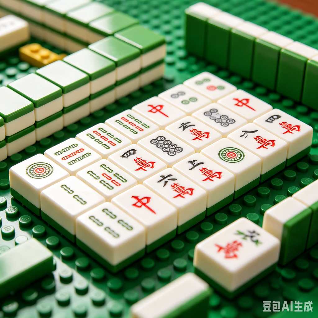 water resistant print mahjong tiles